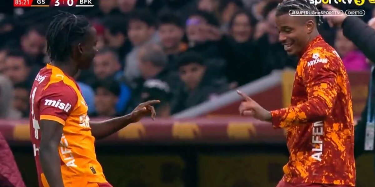 Renato Nhaga marchează pentru Galatasaray în partida câștigată cu 3-0 împotriva lui Basaksehir Tânărul fotbalist guineez a reușit prima sa reușită pentru galben-roșii într-un meci decisiv pentru poziția de lider în campionatul turc, după ce a fost introdus pe teren abia în ultimele minute ale partidei