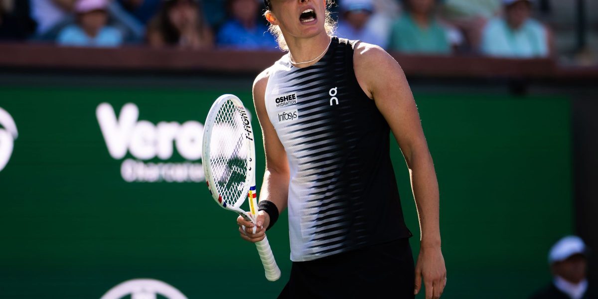 Iga Swiatek, campioana en titre de la Indian Wells și unul dintre cei mai solidți jucători ai WTA, a avut o ediție dură a turneului de anul acesta