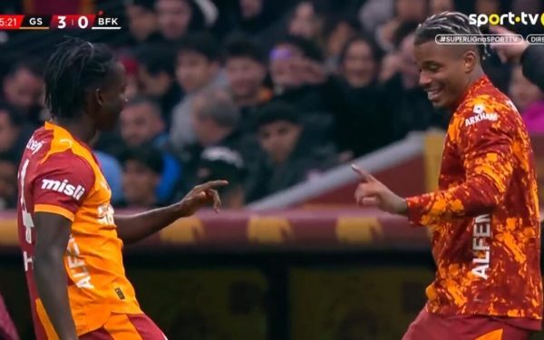 Renato Nhaga marchează pentru Galatasaray în partida câștigată cu 3-0 împotriva lui Basaksehir Tânărul fotbalist guineez a reușit prima sa reușită pentru galben-roșii într-un meci decisiv pentru poziția de lider în campionatul turc, după ce a fost introdus pe teren abia în ultimele minute ale partidei