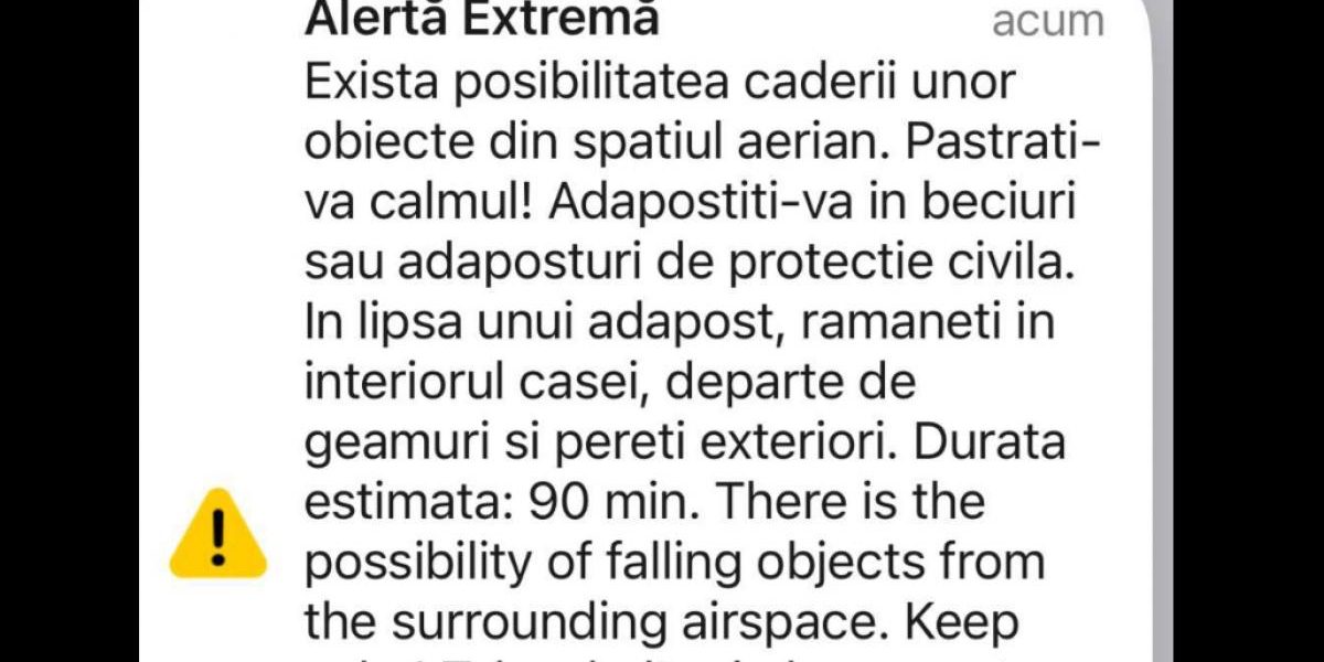 Alertă extremă pentru locuitorii din nordul județului Tulcea: un nou mesaj ro-alert, a treia în aceeași zi, semnalează riscuri majore legate de frontiera cu Ucraina Locuitorii din nordul județului Tulcea au fost din nou treziți de o alertă extremă, vineri după-amiază, în jurul orei 18:15, un eveniment atipic și alarmant pentru regiunea aflată în apropierea frontierei cu Ucraina