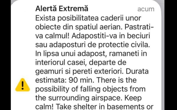 Alertă extremă pentru locuitorii din nordul județului Tulcea: un nou mesaj ro-alert, a treia în aceeași zi, semnalează riscuri majore legate de frontiera cu Ucraina Locuitorii din nordul județului Tulcea au fost din nou treziți de o alertă extremă, vineri după-amiază, în jurul orei 18:15, un eveniment atipic și alarmant pentru regiunea aflată în apropierea frontierei cu Ucraina