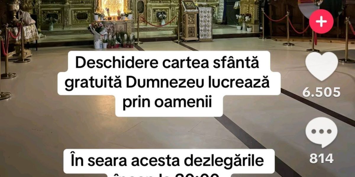 Conturi suspecte de TikTok se furisează în lumea credinței ortodoxe, solicitând bani în numele Maicii Veronica și Maicii Maria În ultimele săptămâni, platforma TikTok a devenit teren fertile pentru o activitate suspectă implicând femei care se prezintă drept «Maica Veronica» și «Maica Maria»