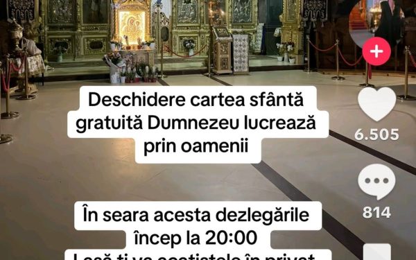 Conturi suspecte de TikTok se furisează în lumea credinței ortodoxe, solicitând bani în numele Maicii Veronica și Maicii Maria În ultimele săptămâni, platforma TikTok a devenit teren fertile pentru o activitate suspectă implicând femei care se prezintă drept «Maica Veronica» și «Maica Maria»