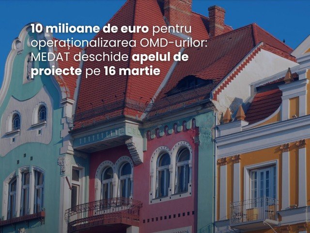 Ministerul Economiei, Digitalizării, Antreprenoriatului și Turismului anunță deschiderea, din 16 martie, a unui nou ciclu de finanțări din fonduri europene pentru dezvoltarea turismului național, prin sprijinirea organizațiilor de management al destinației (OMD)