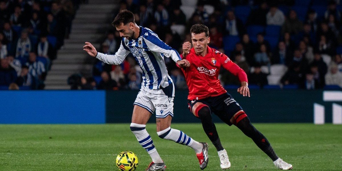 Real Sociedad a obținut o victorie importantă în meciul de pe teren propriu, scor 3-1, împotriva formației Osasuna, în etapa a 28-a a La Liga, consolidându-și poziția în clasament