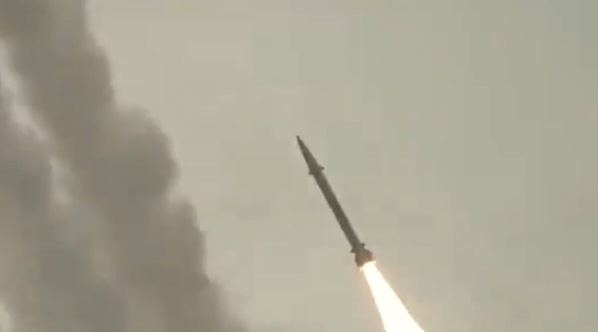 NATO confirmă interceptarea unei rachete lansate din Iran