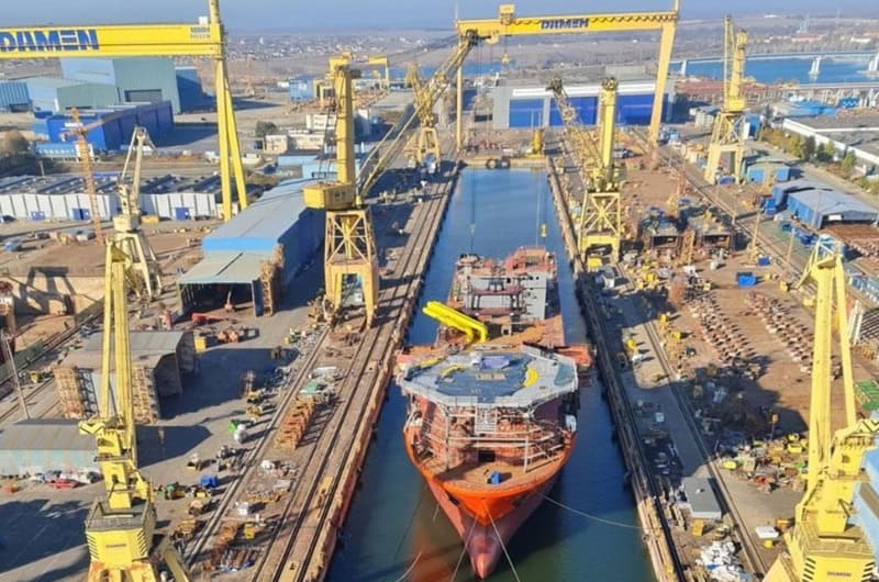 Damen Shipyards Mangalia își pune în mișcare planul de salvare, în condițiile în care compania a depus oficial, recent, la judecătorul-sindic planul de reorganizare