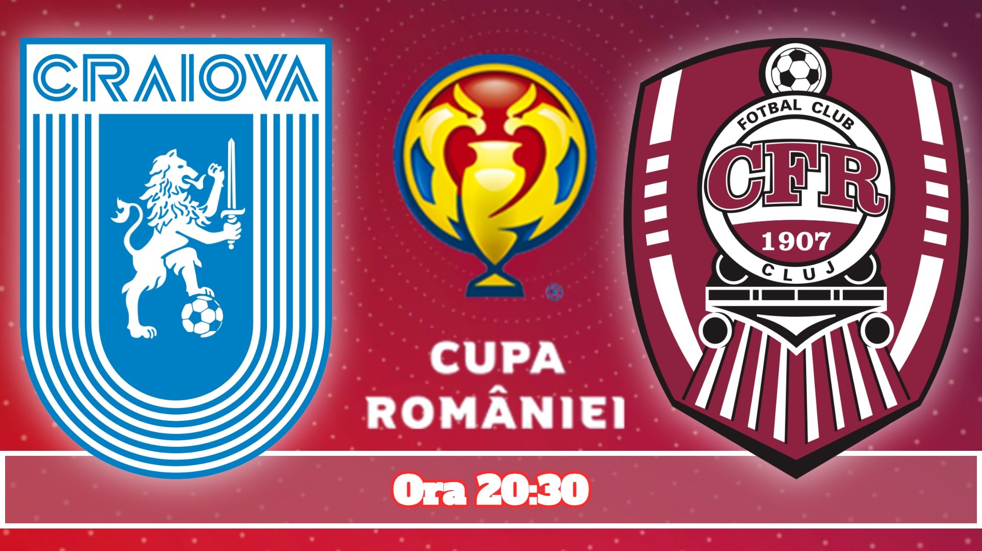 Universitatea Craiova și CFR Cluj se pregătesc pentru unul dintre cele mai așteptate derby-uri ale sferturilor de finală din Cupa României Betano