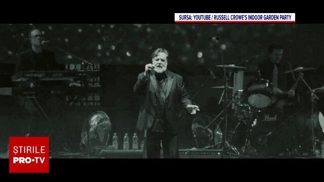 Actorul Russell Crowe va susține două concerte în România, spre sfârșitul lunii mai 2027, în cadrul unui turneu inedit ce împacă muzica și lumea filmului