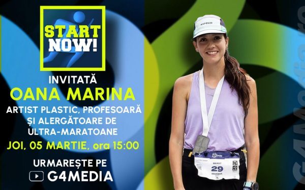 „Start now!” – O inițiativă media care aduce în prim-plan campionii de lângă noi, povești de perseverență și curaj în sportul amator Într-o lume în care performanța sportive adesea se măsoară în medalii și clasamente, G4Media lansează „Start now!”, un podcast care scoate la lumină poveștile oamenilor obișnuiți, ale celor care aleargă, merg pe bicicletă sau fac mișcare înainte de oraș, în tăcere, fără aplauze sau recunoașteri oficiale