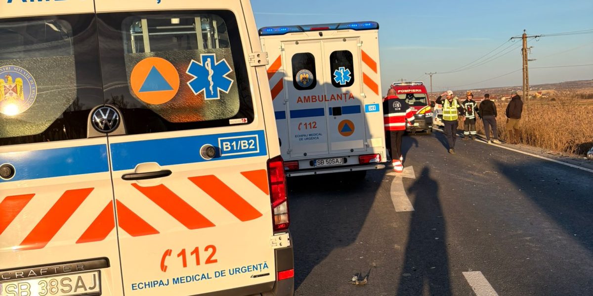 Două femei au suferit căderi din autobuzul din Sibiu