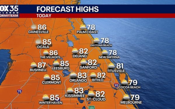 Prognoza meteo pentru Sărbătoarea Paștelui în Orlando: vreme plăcută, cu posibile ploi sporadice Orlando se pregătește pentru Paște cu vreme relativ calmă, însă cerul va fi marcat de un amestec de soare și nori, iar șansele de ploaie rămân destul de scăzute