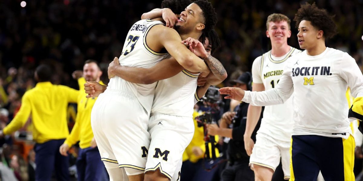 Michigan a câștigat primul său titlu național din 1989, după o finală tensionată împotriva UConn, încheiată cu scorul de 69-63, într-o atmosferă încărcată de emoții