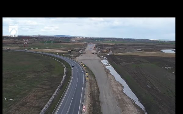 Autostrada Moldovei: Loturile 1 și 2, la 43% și 40% – imagini de pe șantier