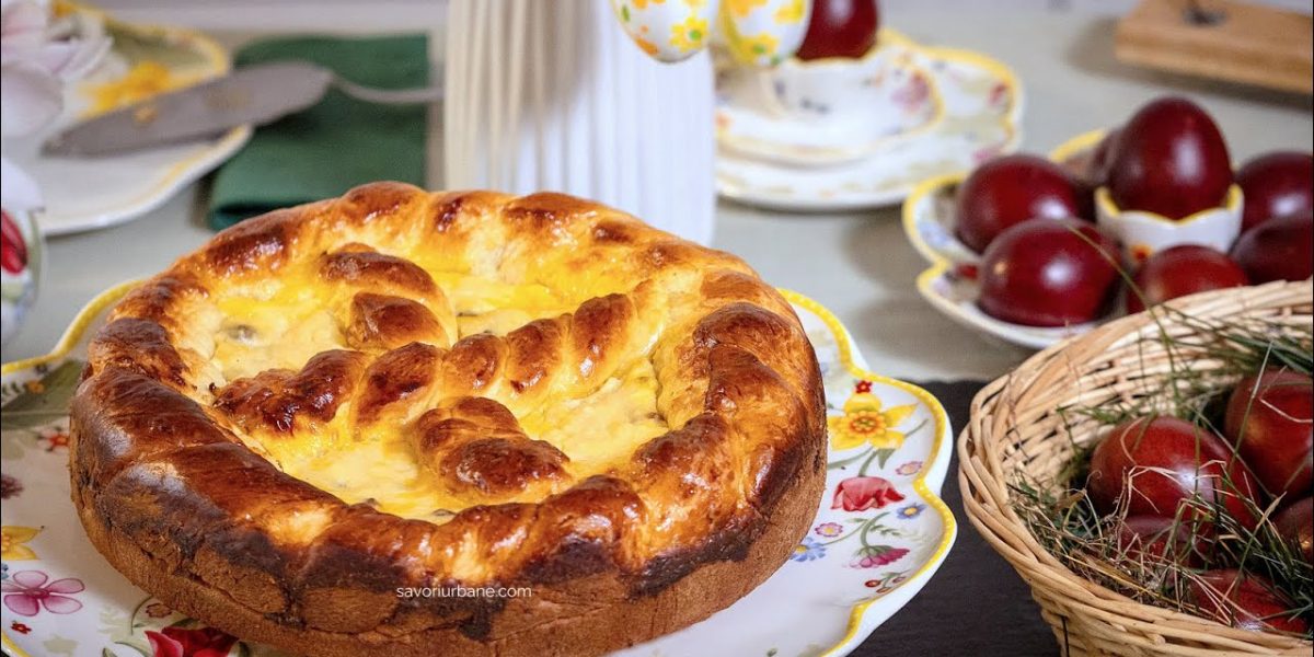 Pască de bunica: Rețeta secretă cu aluat pufos și brânză cremoasă!
