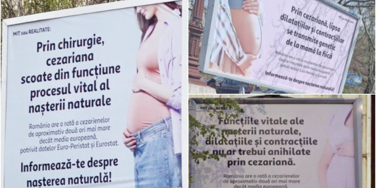 Panourile anti-cezariană, date jos în București: Ciucu anunță conformarea firmelor