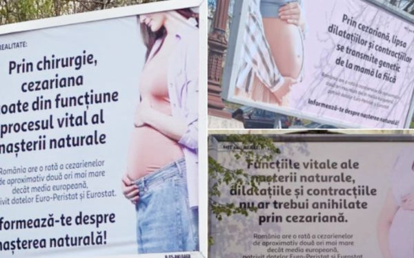 Panourile anti-cezariană, date jos în București: Ciucu anunță conformarea firmelor