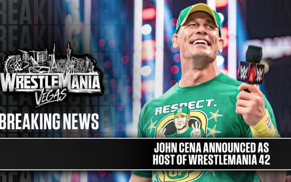 John Cena va găzdui WrestleMania 42