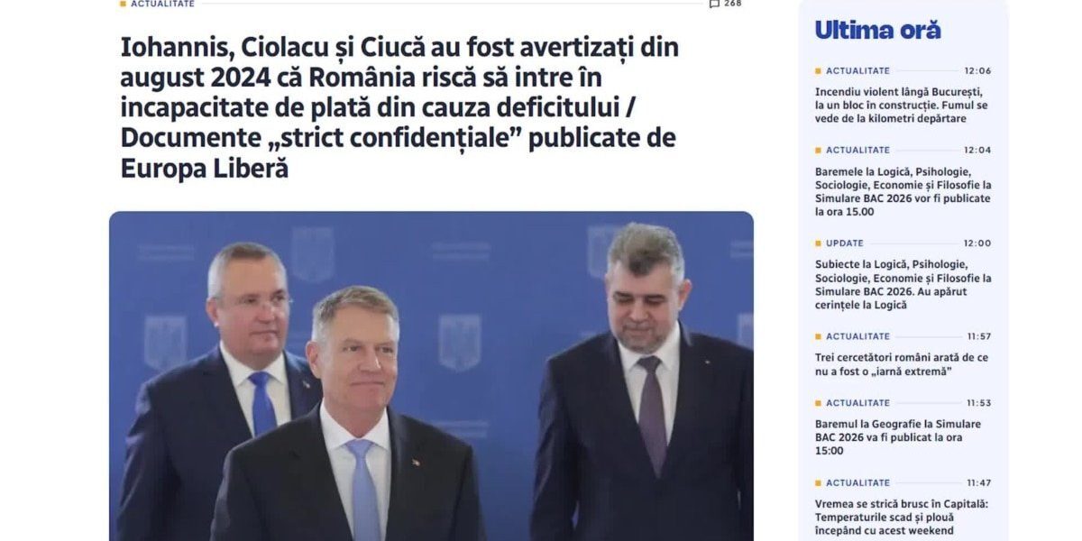 Europa Liberă România rămâne în topul celor mai citate publicații din țară, conform raportului companiei de monitorizare mediaTRUST, care evidențiază constant relevanța acesteia în peisajul media românesc