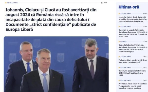 Europa Liberă România rămâne în topul celor mai citate publicații din țară, conform raportului companiei de monitorizare mediaTRUST, care evidențiază constant relevanța acesteia în peisajul media românesc