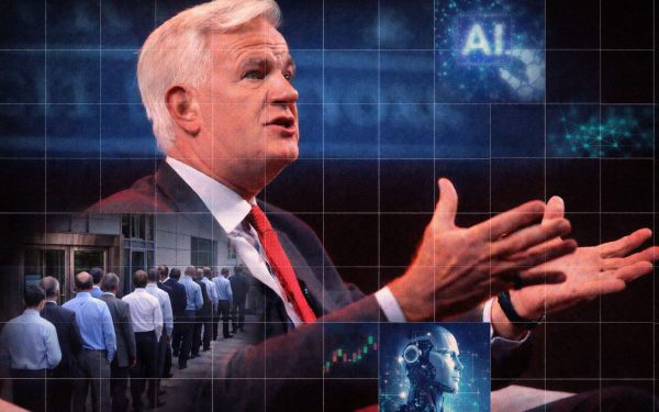 Pentru Jay Collins, un veteran al industriei bancare de la Citi și președinte al Citigroup pentru sectorul public, avansul rapid al inteligenței artificiale și roboticii reprezintă o provocare majoră pentru viitorul capitalismului