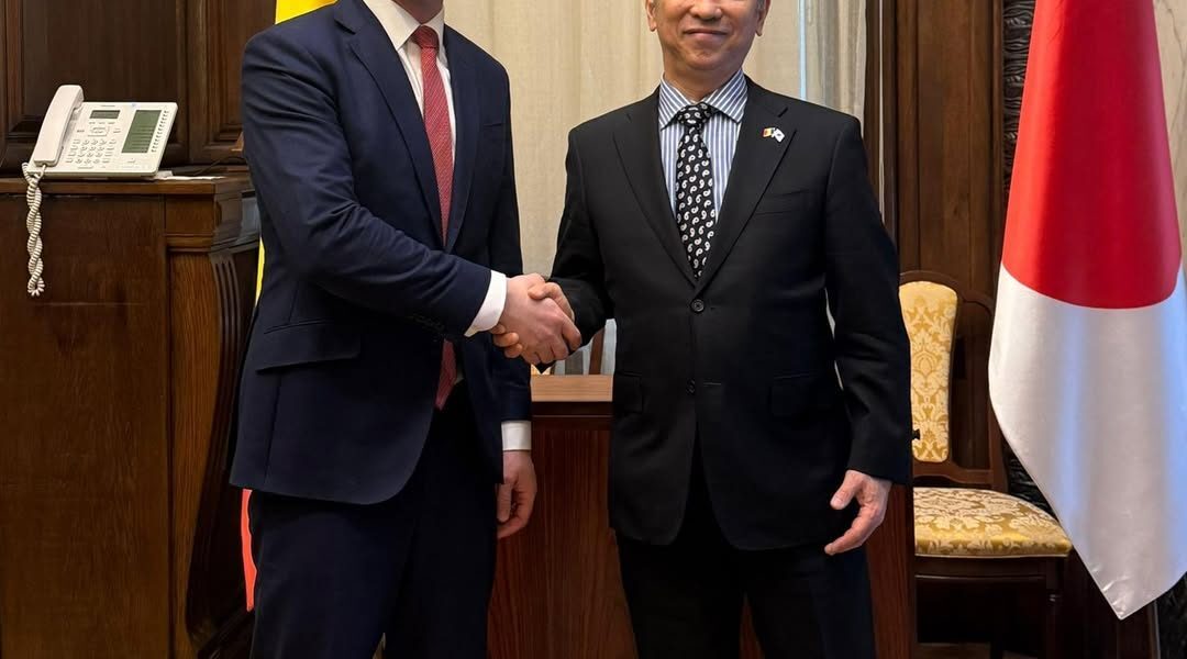 Andrei Baciu discută cu ambasadorul Japoniei despre colaborări și relații diplomatice