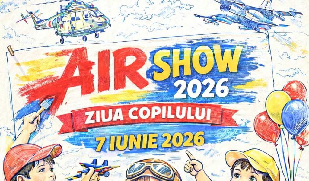 Micii artiști intră în competiție: Zbor spectaculos cu piloții Aeroclubului României