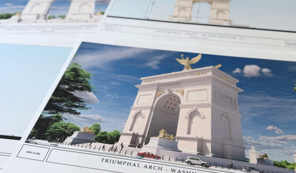 Trump, megalomanie la Washington: vrea arc de triumf uriaș, inspirat de cel din București