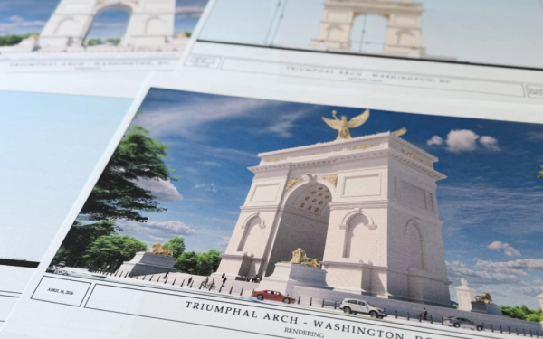 Trump, megalomanie la Washington: vrea arc de triumf uriaș, inspirat de cel din București