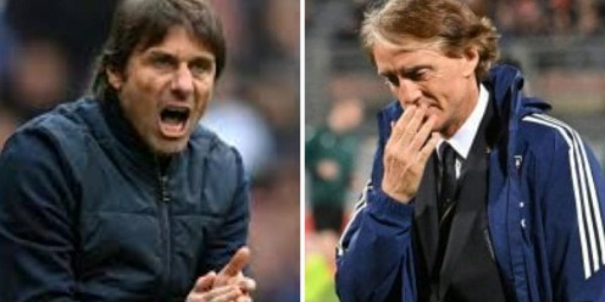 Mancini și Conte, duel pe banca naționalei după Gattuso