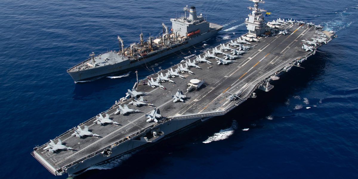 Gigantul USS Gerald Ford, în Marea Roșie: Ce misiune primește în Orientul Mijlociu?