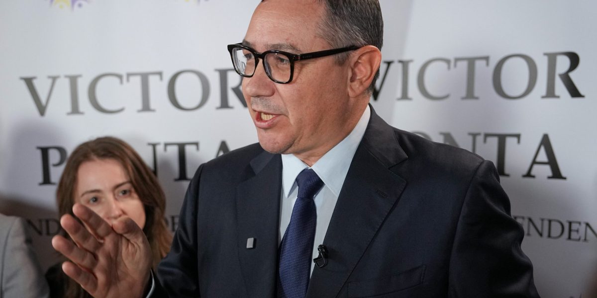 Ponta: USR, partidul de pe locul patru, va conduce România prin Bolojan