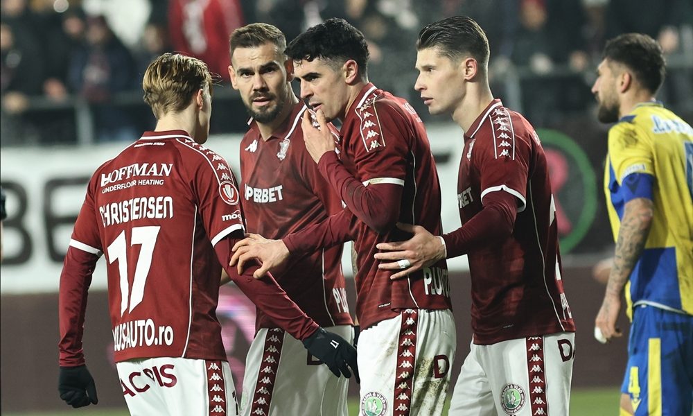 Rapid București, iarăși pași greșiți în play-off: 0-0 cu FC Argeș