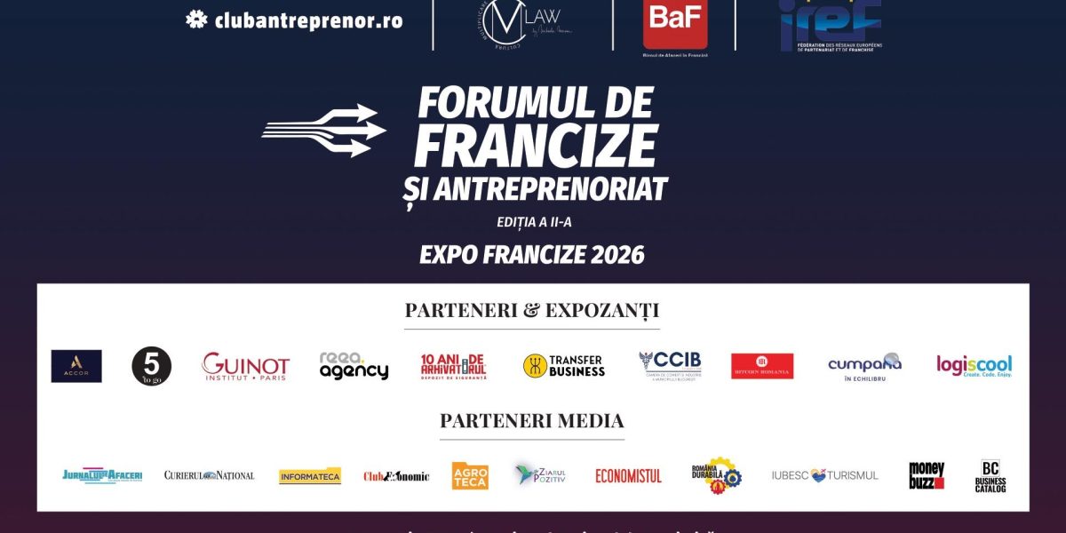 Joi, 26 martie 2026, Institutul Național de Statistică a găzduit a doua ediție a Forumului de francize și antreprenoriat, un eveniment care a reunit profesioniști din domeniu, reprezentanți ai autorităților, investitori și antreprenori interesați de opțiunile de dezvoltare a afacerilor prin intermediul francizei