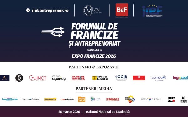 Joi, 26 martie 2026, Institutul Național de Statistică a găzduit a doua ediție a Forumului de francize și antreprenoriat, un eveniment care a reunit profesioniști din domeniu, reprezentanți ai autorităților, investitori și antreprenori interesați de opțiunile de dezvoltare a afacerilor prin intermediul francizei