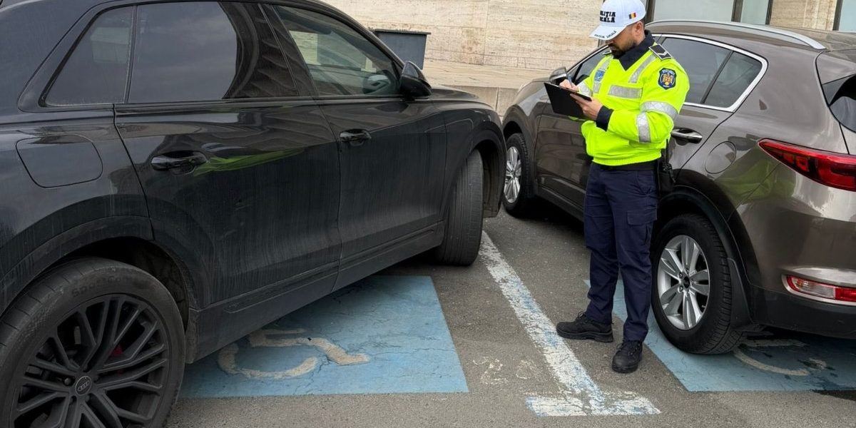 Poliția Locală a Municipiului București a aplicat amenzi în valoare de peste 27.000 de euro, de la începutul anului, șoferilor care au parcat neregulamentar pe locurile destinate persoanelor cu dizabilități