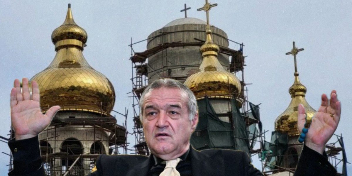 Becali, buncăr antiatomic sub biserică: Patronul FCSB, șef de șantier în Postul Paștelui