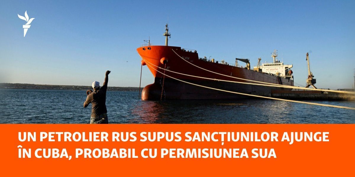 Un petrolier sub pavilion rus, supus sancțiunilor internaționale, a intrat luni în apele teritoriale ale Cubei, evitând astfel o potențială confruntare cu Paza de Coastă a SUA