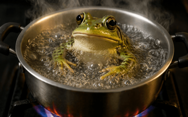 AI: Efectul „broaștei fierte” asupra oamenilor, avertizează un studiu Oxford-MIT