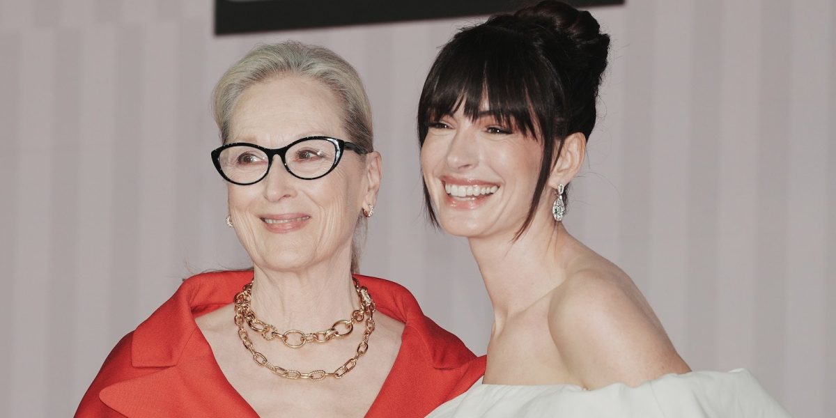 ANNE Hathaway și MERYL Streep, pe covorul roșu: „Diavolul se îmbracă de Prada 2”
