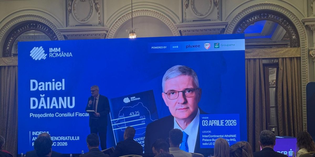 Președintele Consiliului Fiscal, Daniel Dăianu, a lansat un apel ferm către antreprenorii din mediul IMM, insistând asupra responsabilității fiecăruia în fața crizei economice provocate de războiul din Orientul Mijlociu și de creșterea prețurilor la petrol