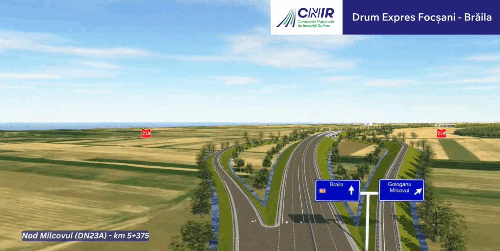 Focșani-Brăila: Modificări la profilul drumului, pentru siguranță