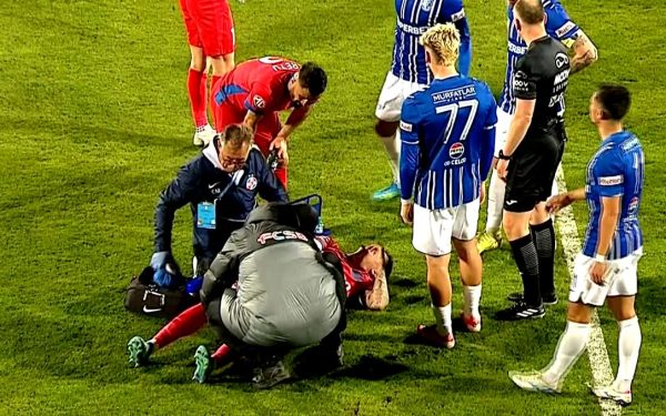 Miculescu, OUT! Accidentare gravă pentru preferatul lui Becali după doar 18 minute