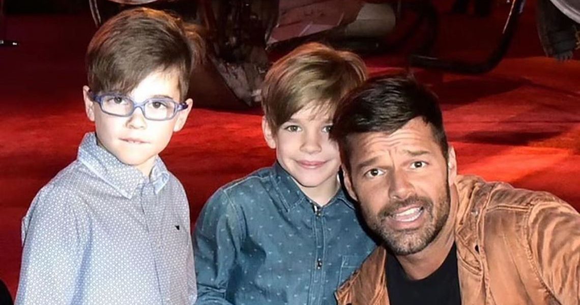 Fiul lui Ricky Martin, Valentino și Matteo, pe scena din Argentina