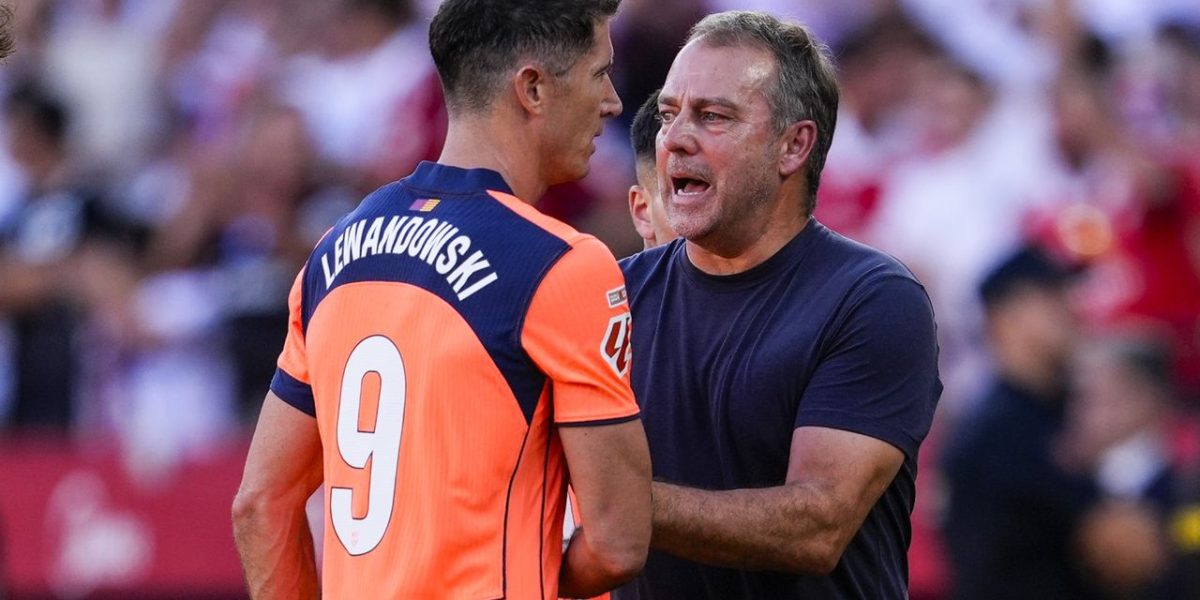 Flick, provocat de Lewandowski: Ce a răspuns antrenorul?
