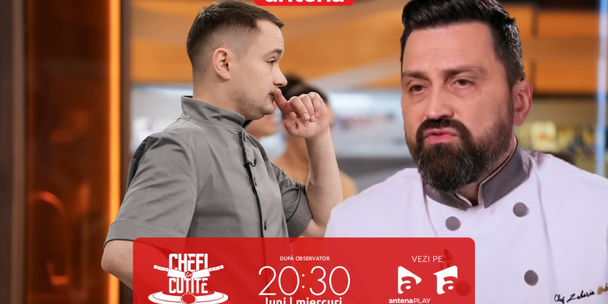 Petrică, cuțitul de AUR, în dificultate la Chefi la Cuțite: Tensiune maximă în echipa gri