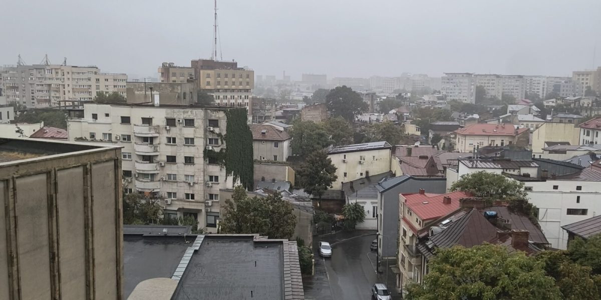 Temperaturi în scădere la Bucureşti în această săptămână
