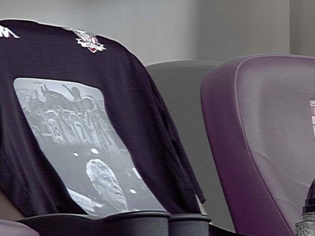 Rapidiștii omagiază pe Mircea Lucescu în Giulești, la locul său special