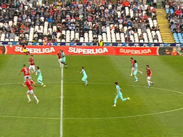 Oțelul GALAȚI – UTA Arad 1-0: Gol din penalty, Pospelov ELIMINAT din teren