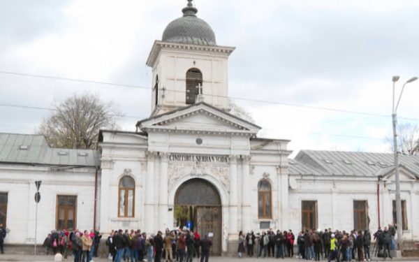 Marele antrenor Mircea Lucescu, condus pe ultimul drum la Bellu
